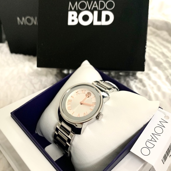 Movado Accessories - NWT authentic MOVADO Bold silver watch